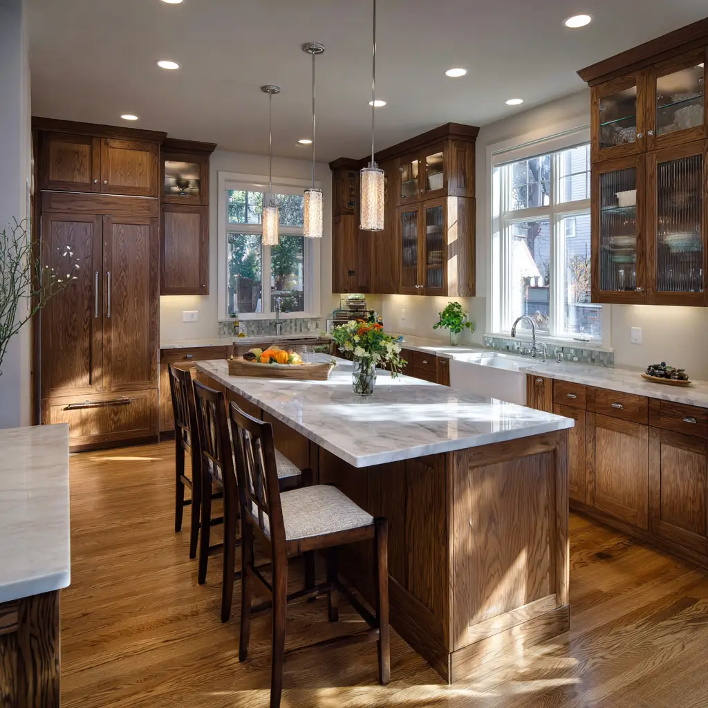 Warm Wood Tones