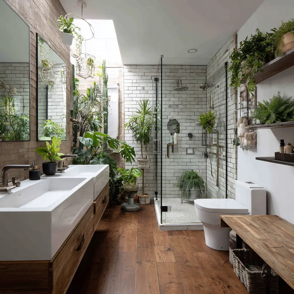 Add Plants That Thrive in Humidity