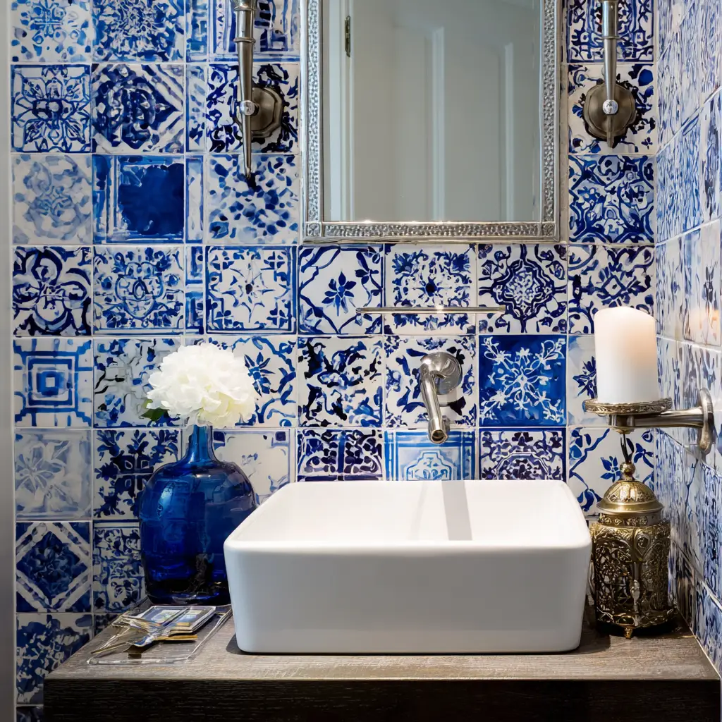Add a Bold Tile Pattern