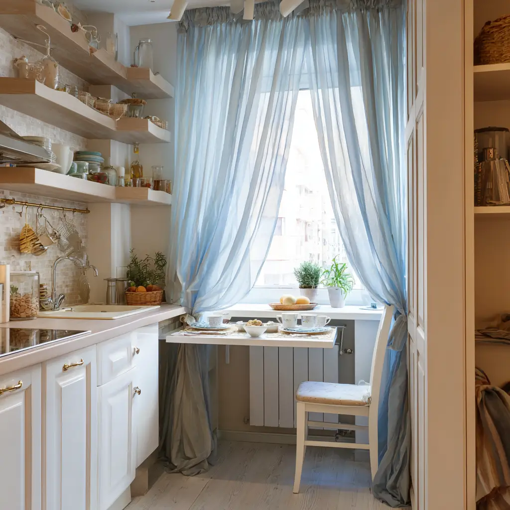 Add a Curtain Instead of a Door