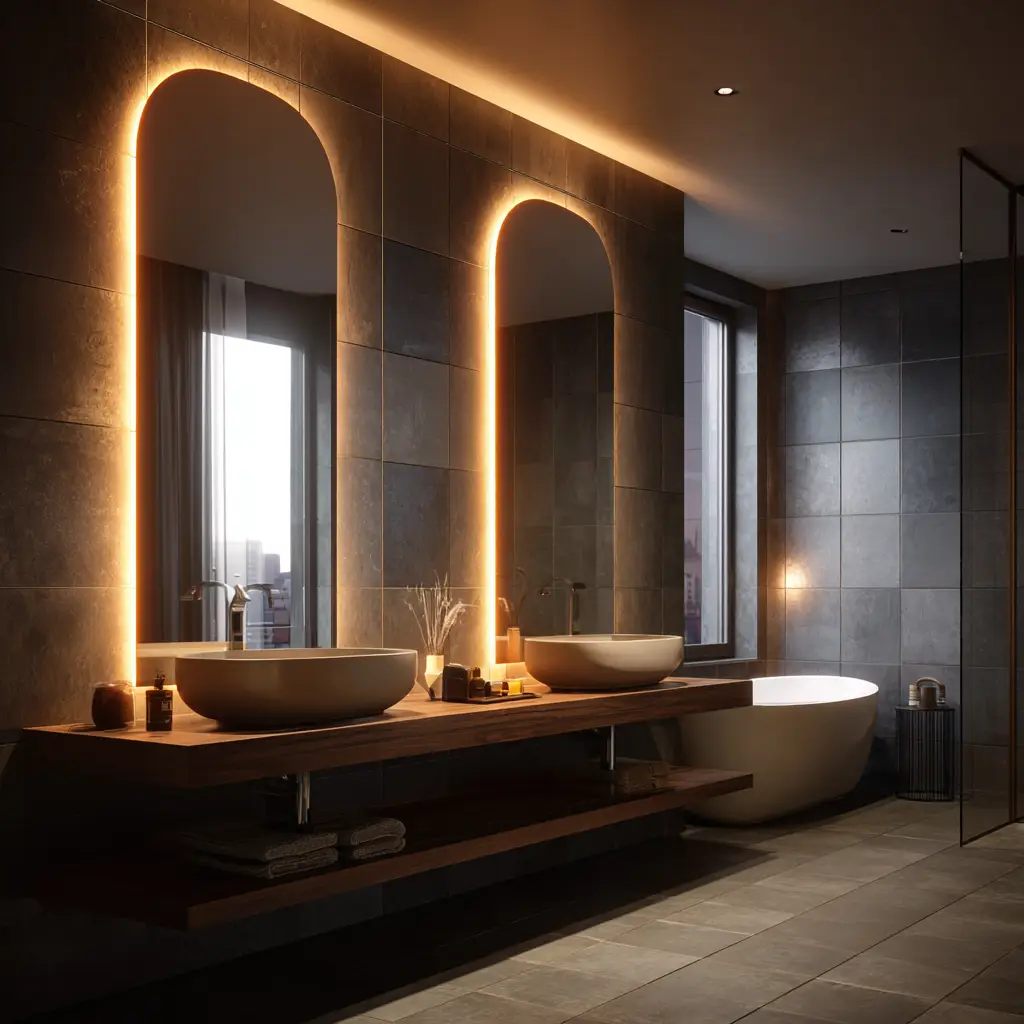 Backlit LED Mirrors