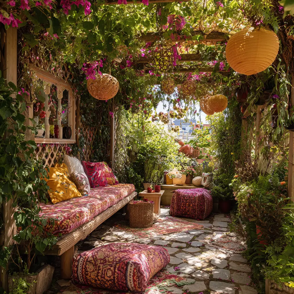 Boho Garden Nook