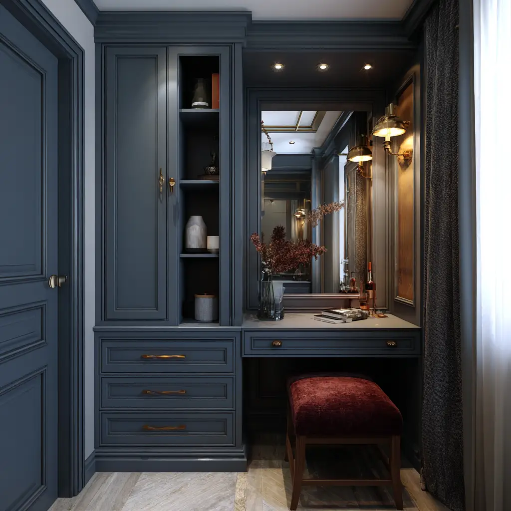 Built-In Vanity with Storage