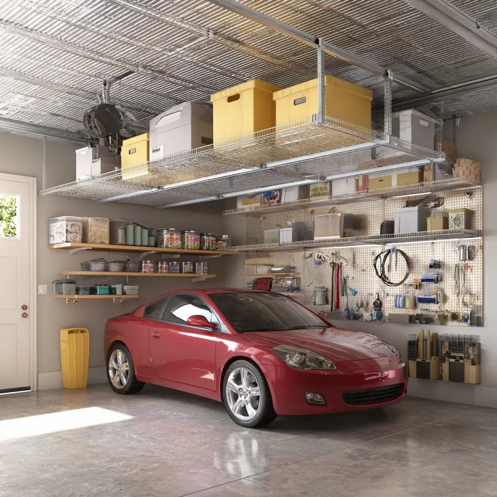 Ceiling-Mounted Racks