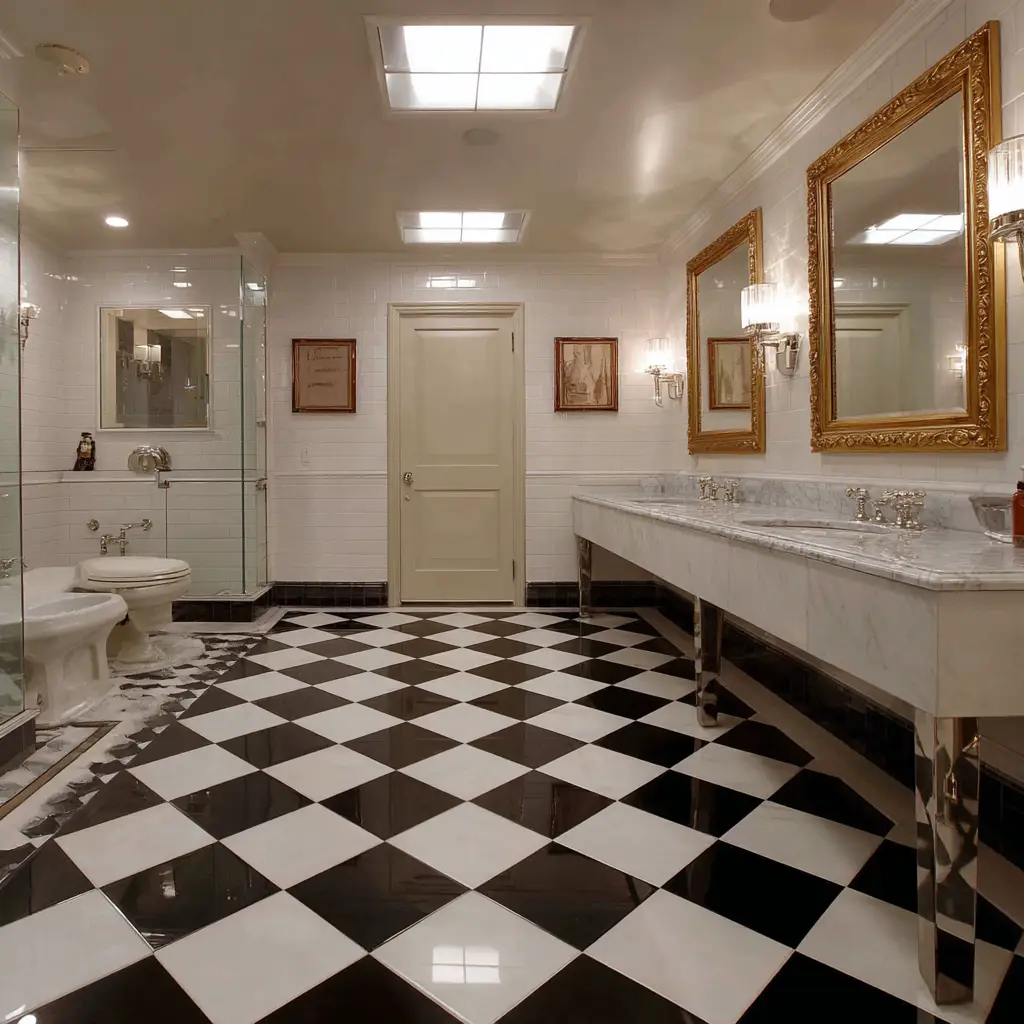 Checkerboard Floor