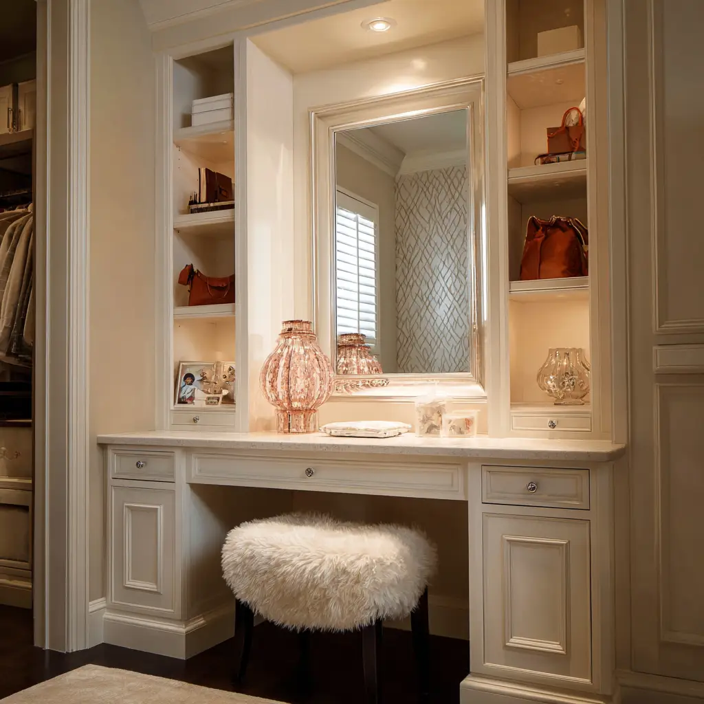 Closet Vanity Nook