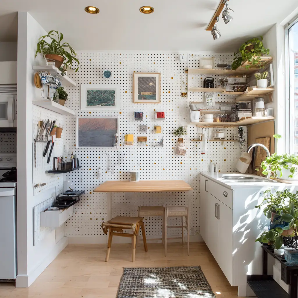 Create a Pegboard Wall