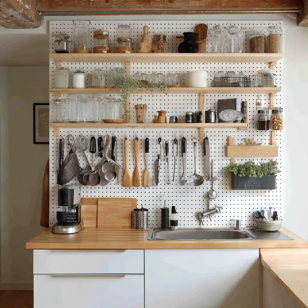 Create a Pegboard Wall