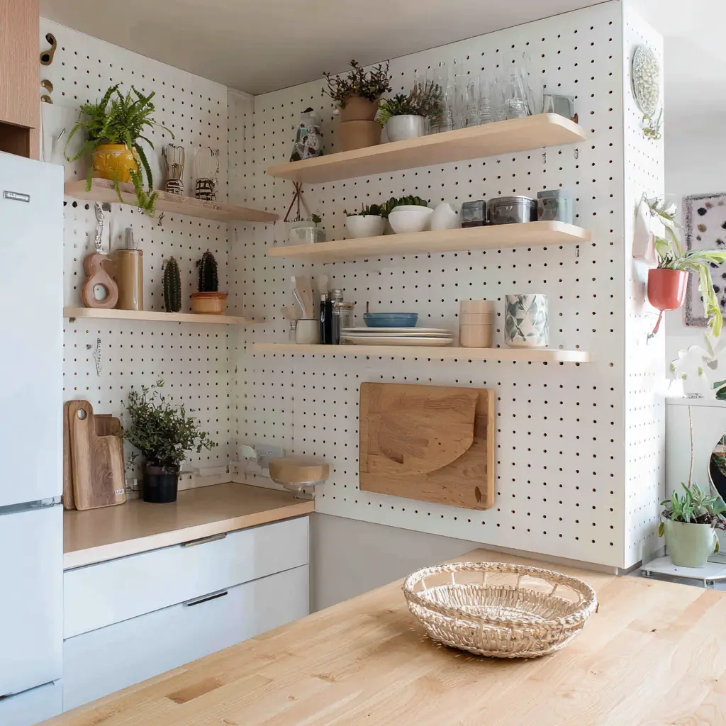 . Create a Pegboard Wall