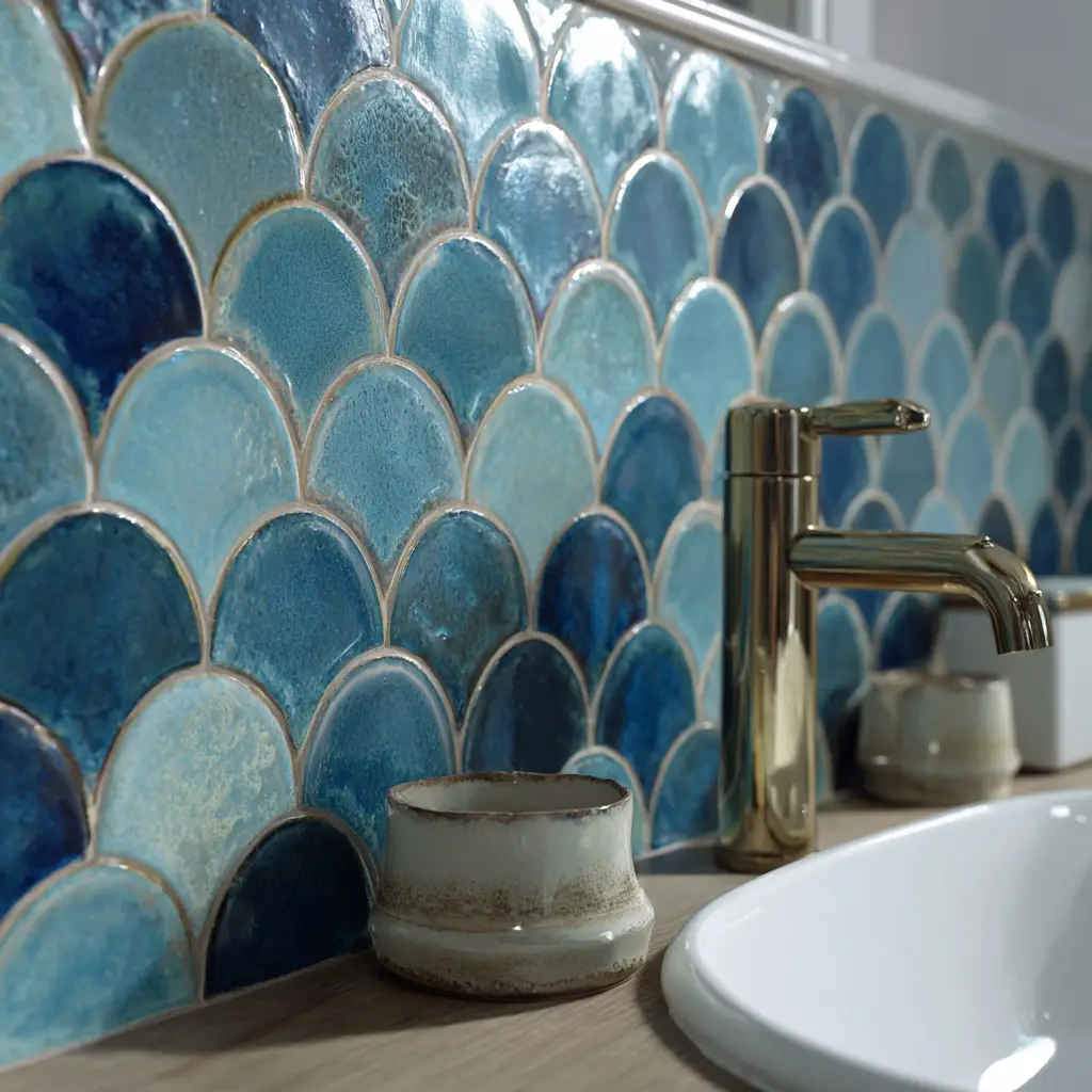 Fish Scale Tiles