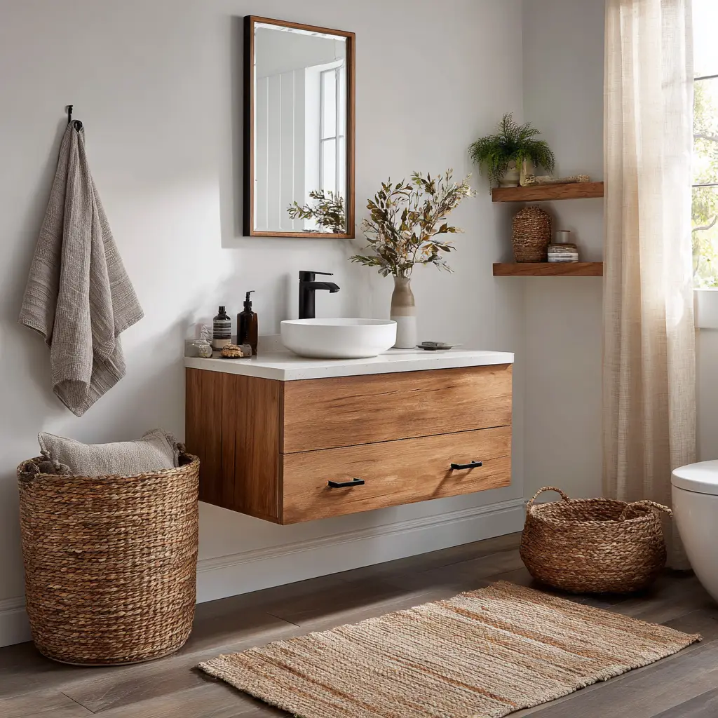  Floating Vanity for an Airy Feel