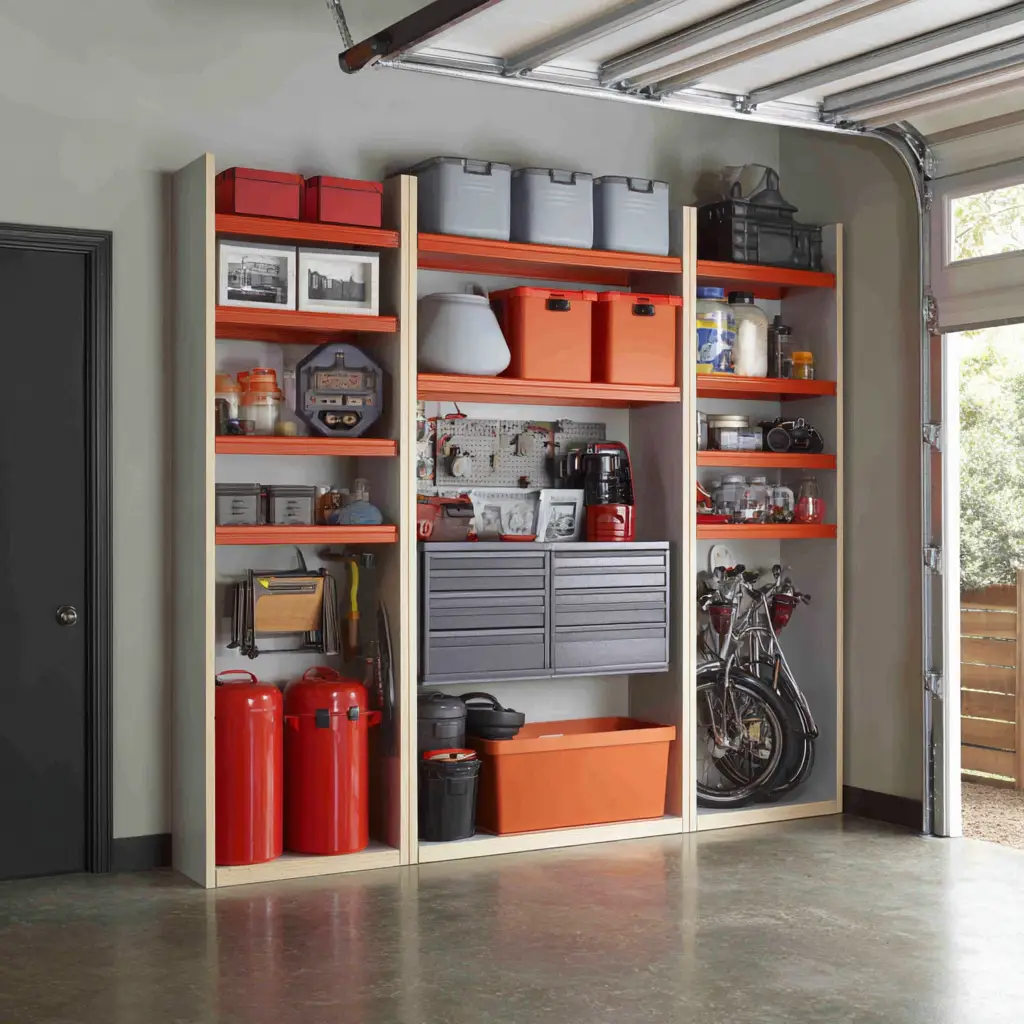 Fold-Away Storage Units