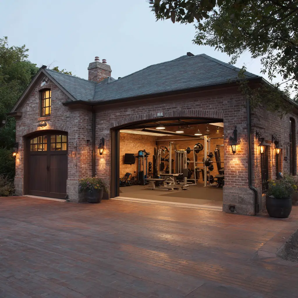 Garage with a Gym