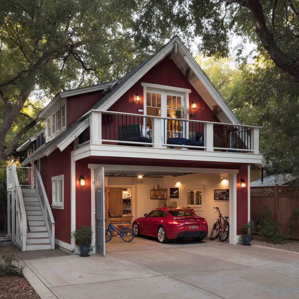 Garage with a Loft