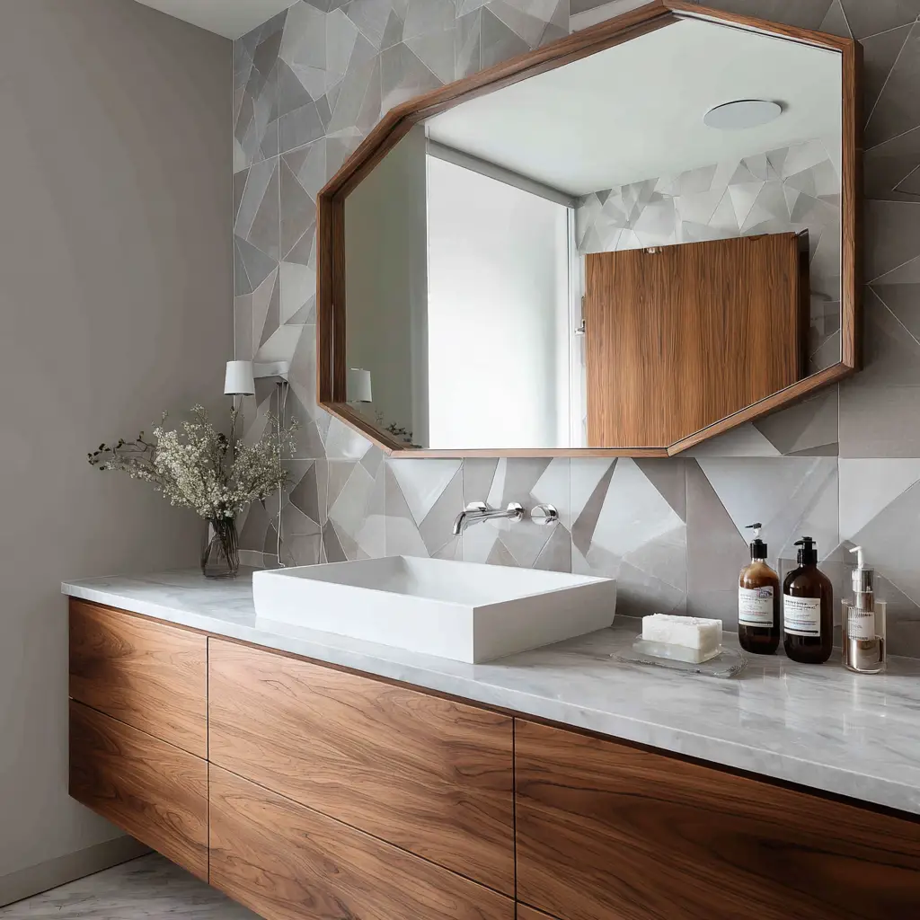 Geometric-Shaped Mirrors