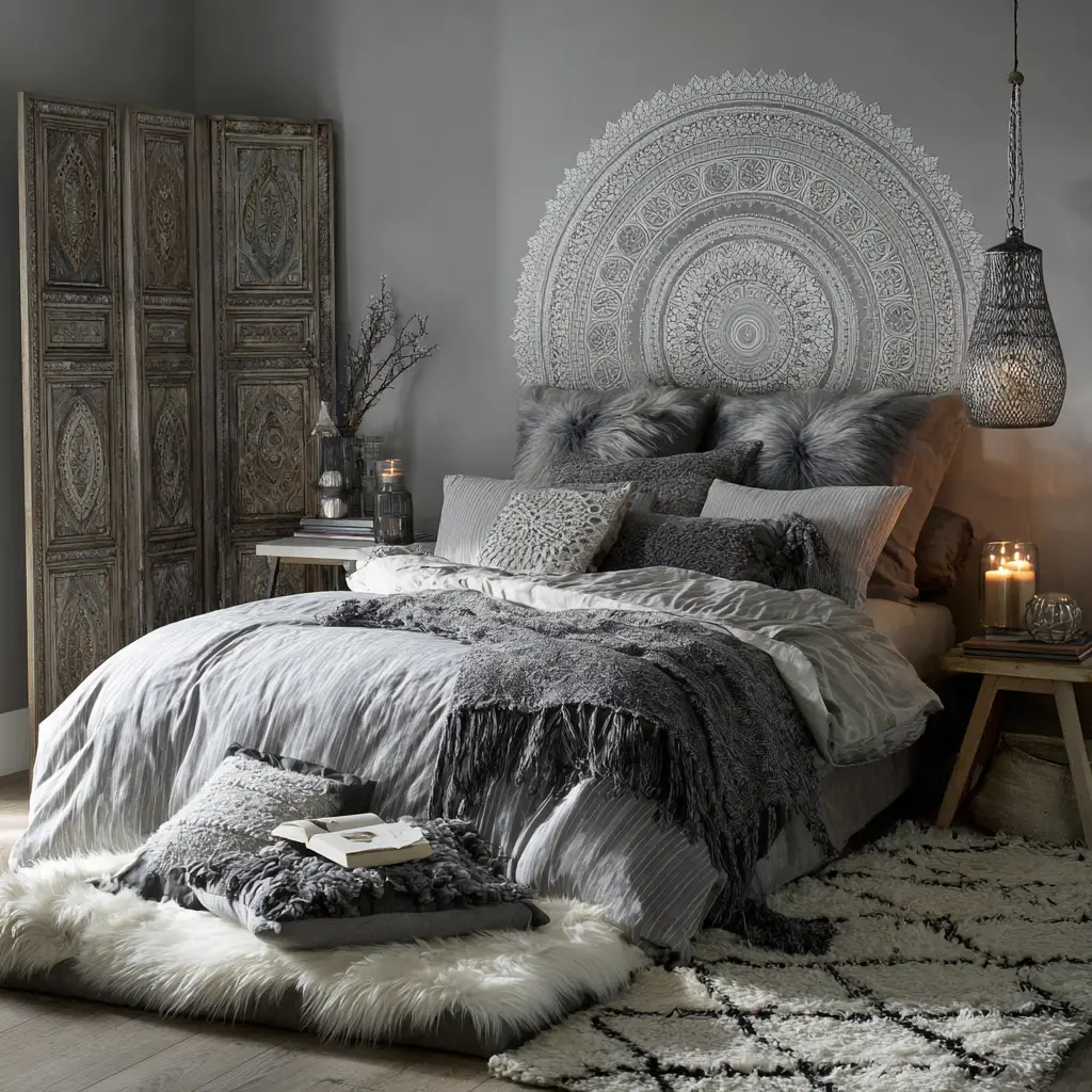 Grey Boho Style