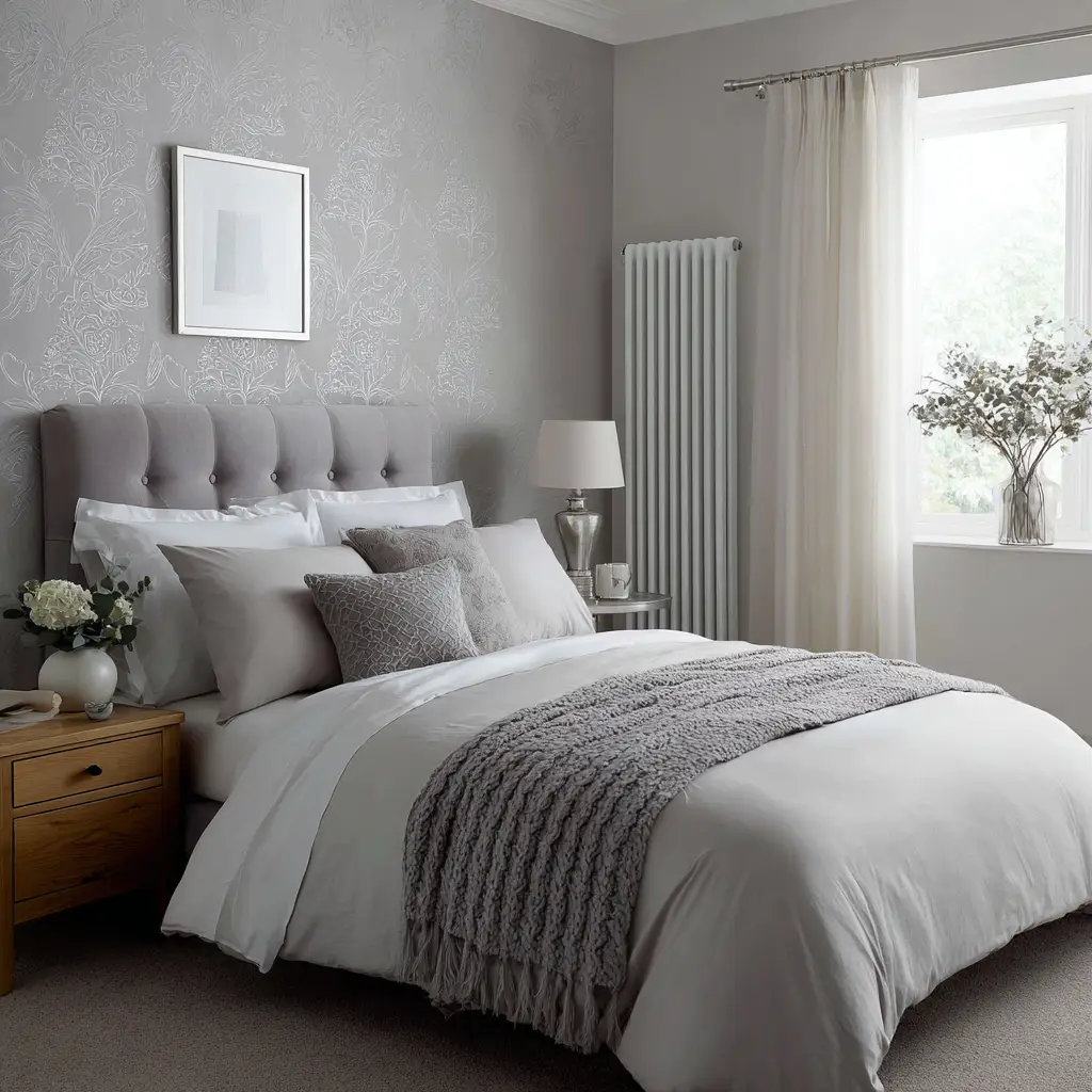 Grey Feature Wall