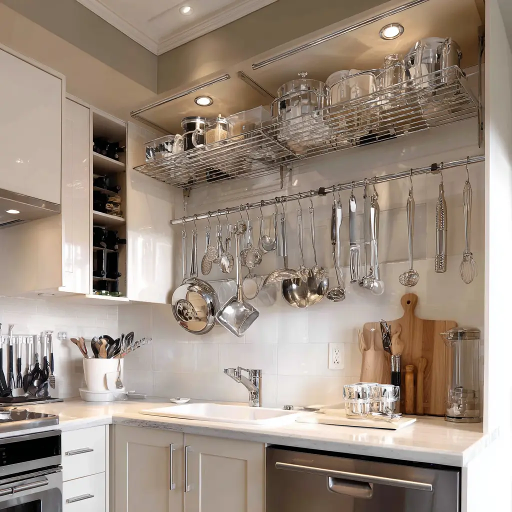 . Hang Items Under Cabinets