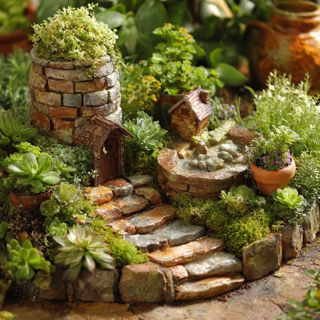 Herb Fairy Garden