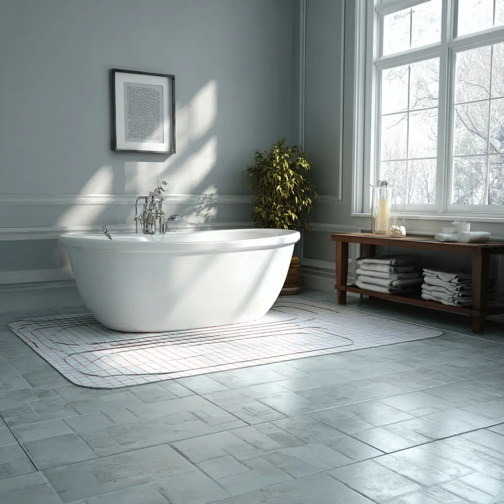 Install Heated Flooring