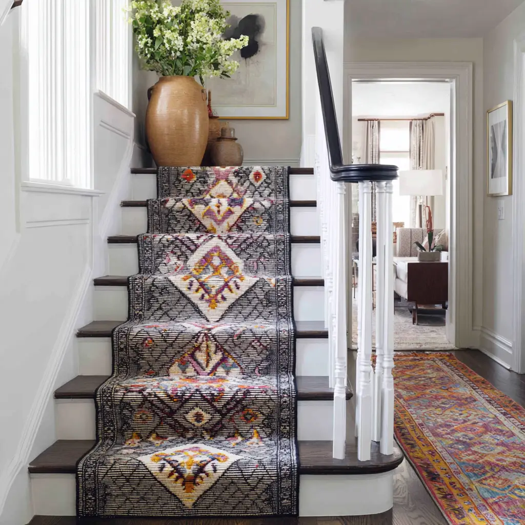 Install a Classic or Patterned Stair Runner