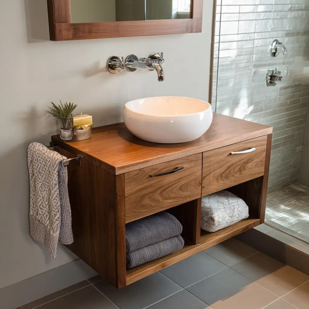 Install a Floating Vanity