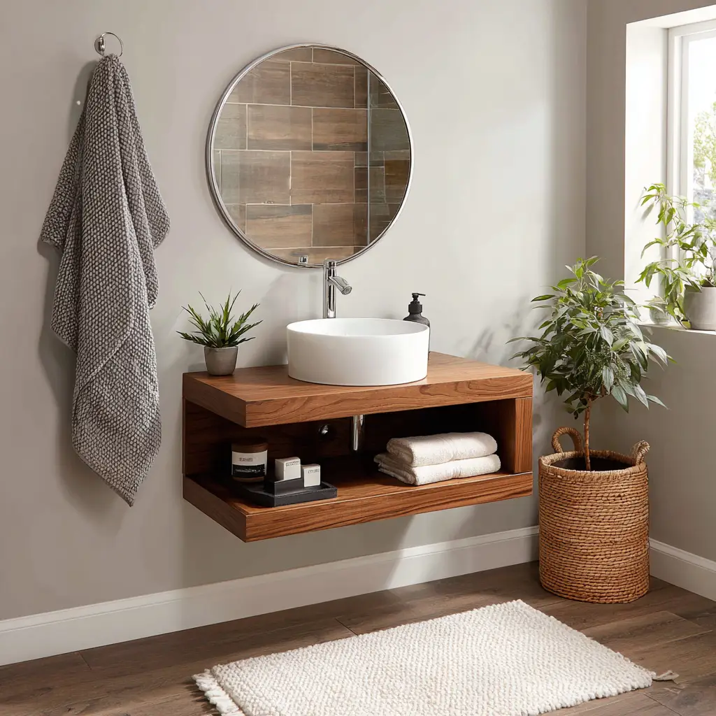 Install a Floating Vanity
