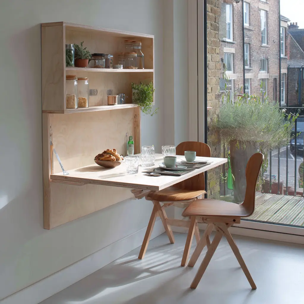 Install a Fold-Down Table
