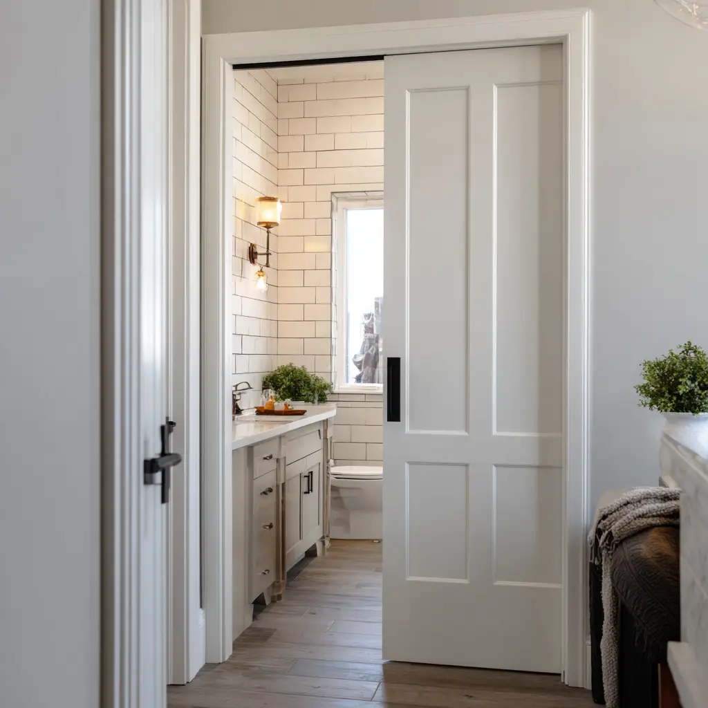 . Install a Pocket Door