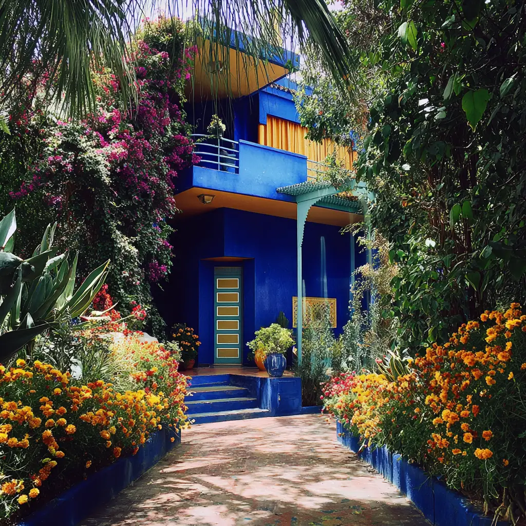 Jardin Majorelle, Morocco