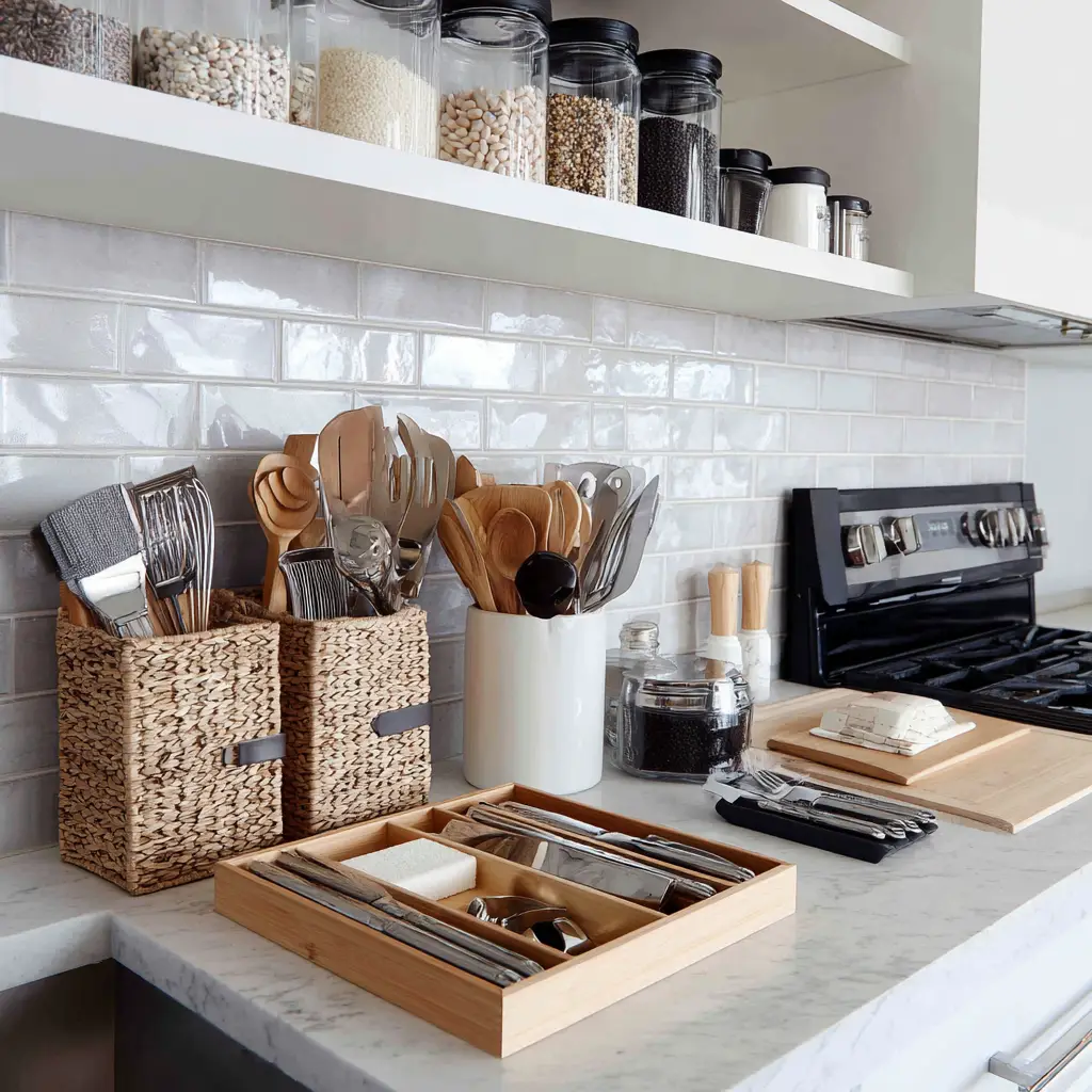 Keep Countertops Mostly Clear