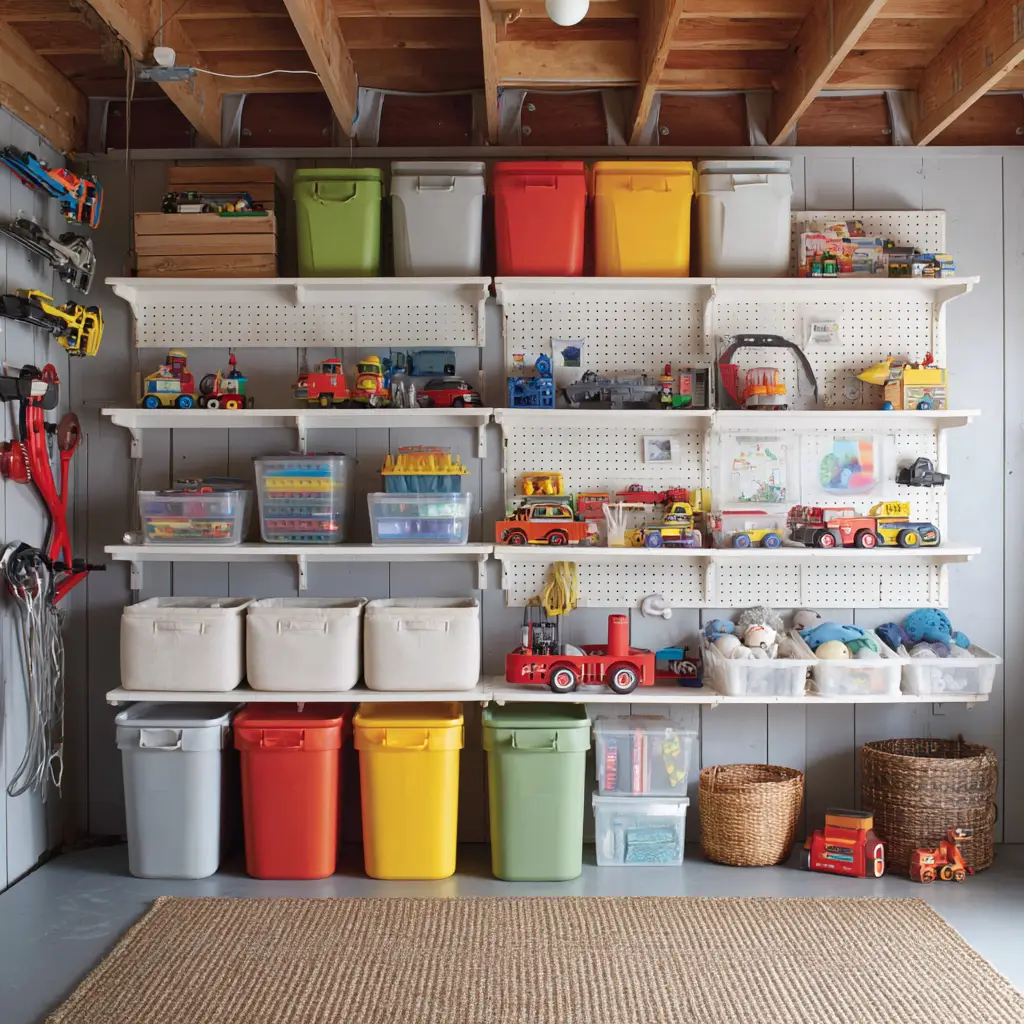 Kid-Friendly Storage Shelf