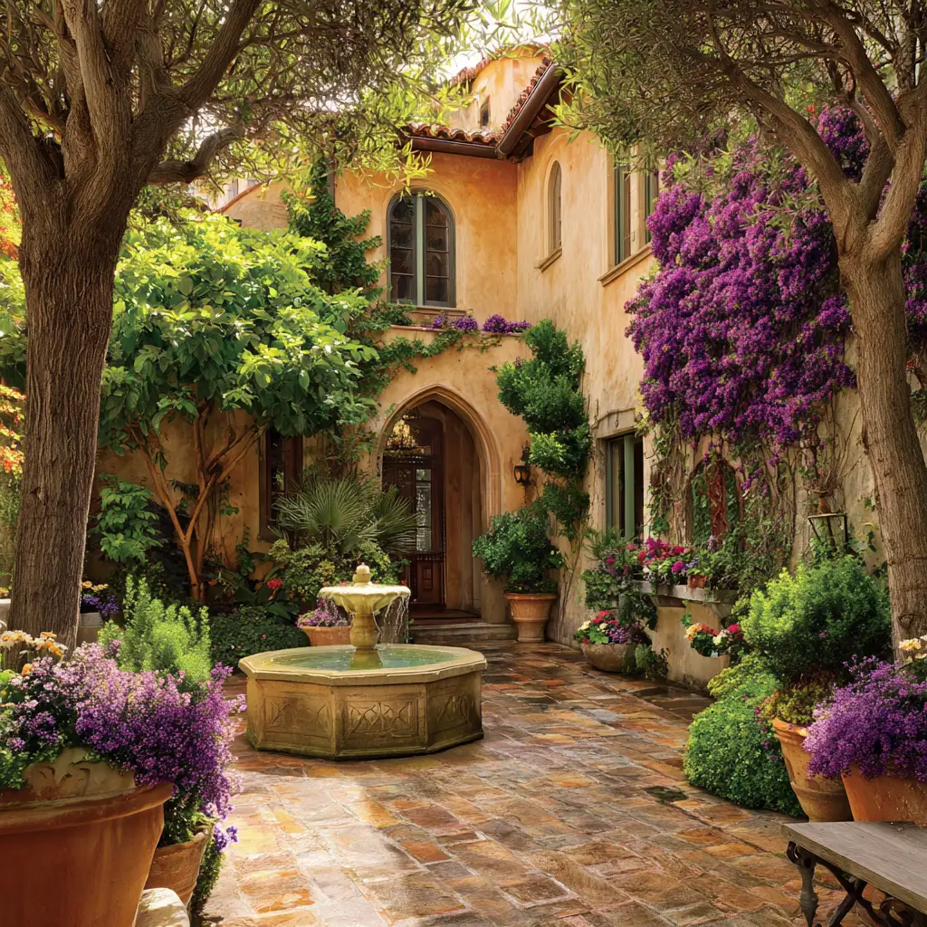 Mediterranean Courtyard