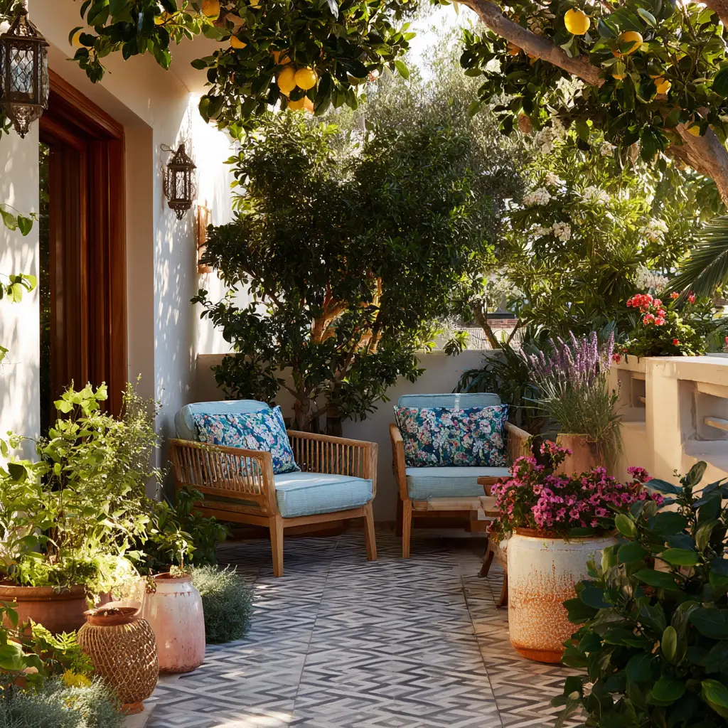 Mediterranean Vibe Garden