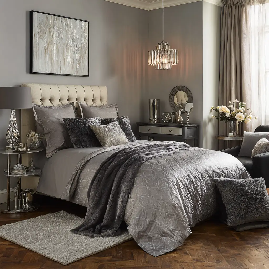 Metallic Finishes with Grey