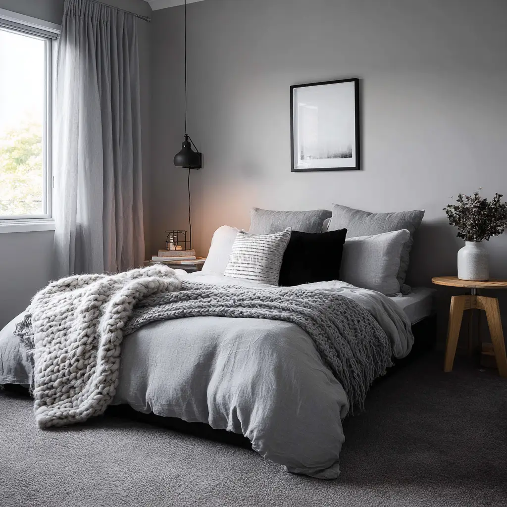 Minimalist Grey Aesthetic