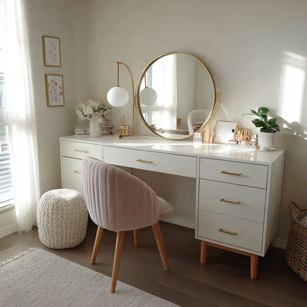 Minimalist Vanity Setup