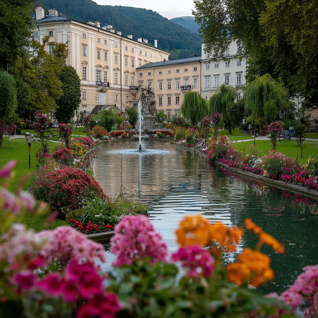 Mirabell Gardens, Austria