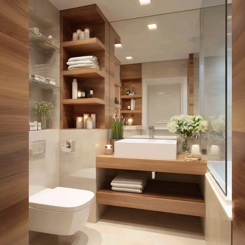  Mirror With Built-In Storage