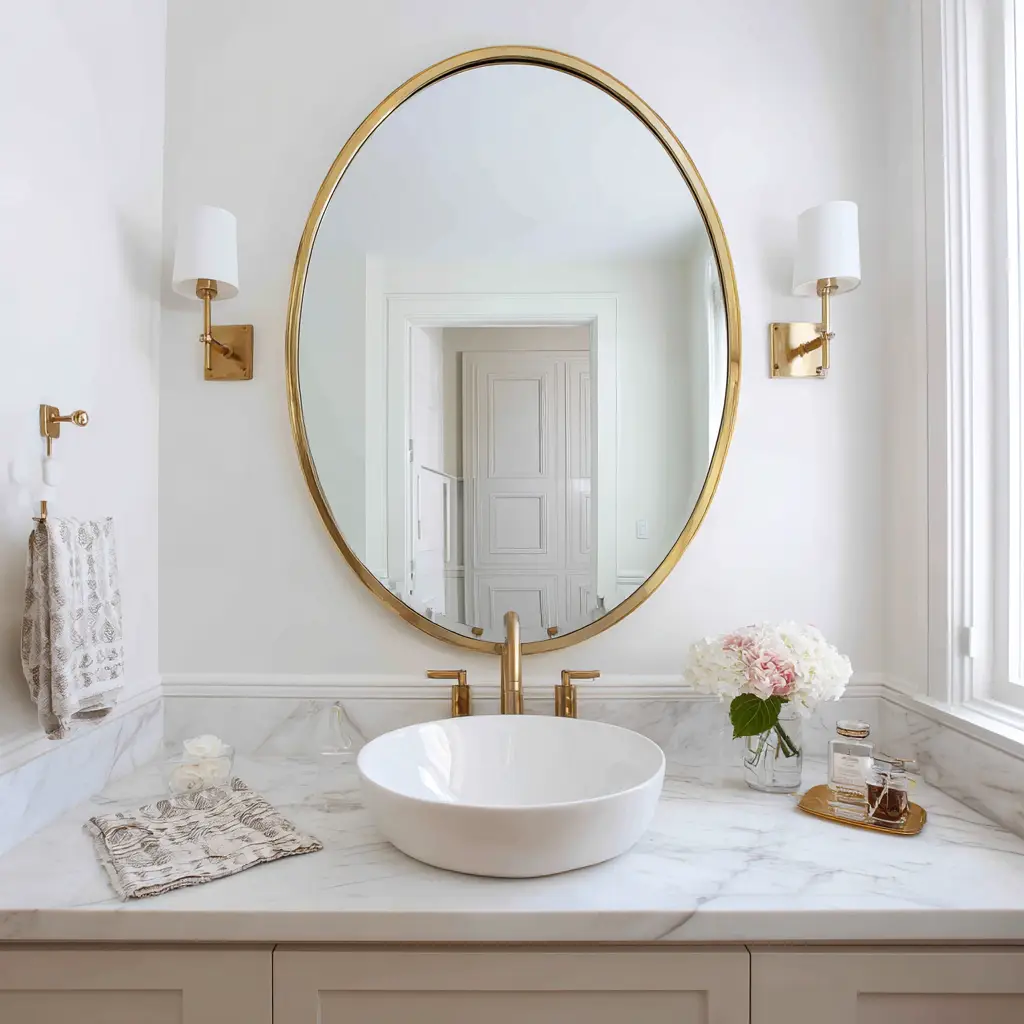 Oval Mirrors