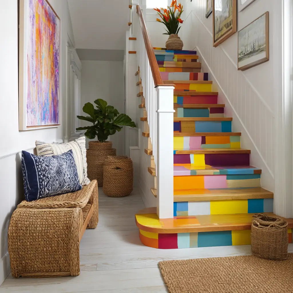 Paint the Treads for a Statement Look