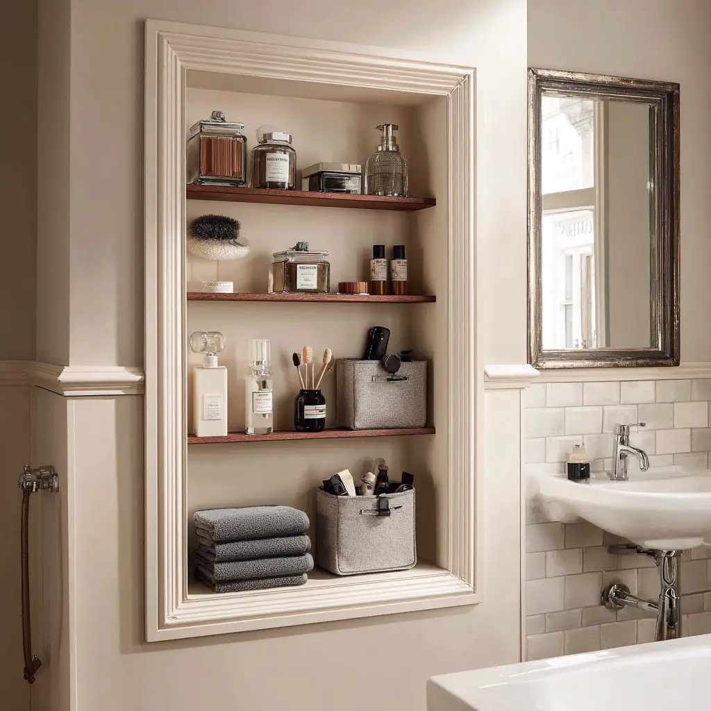 Recessed Wall Shelves