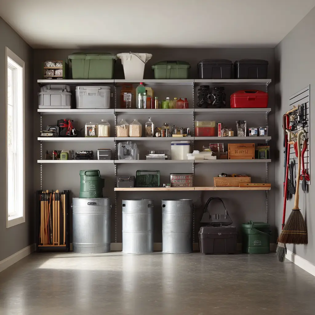 Recessed Wall Shelving