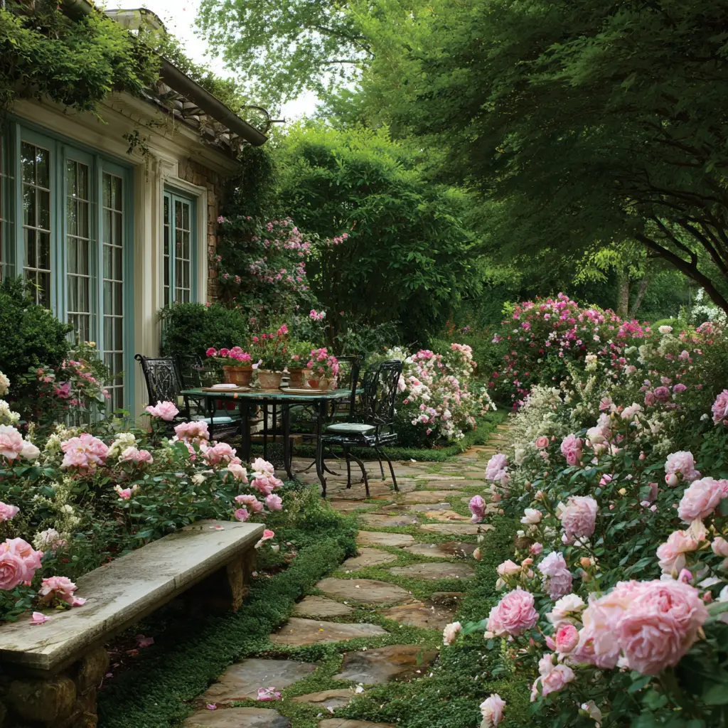 Romantic Rose Garden