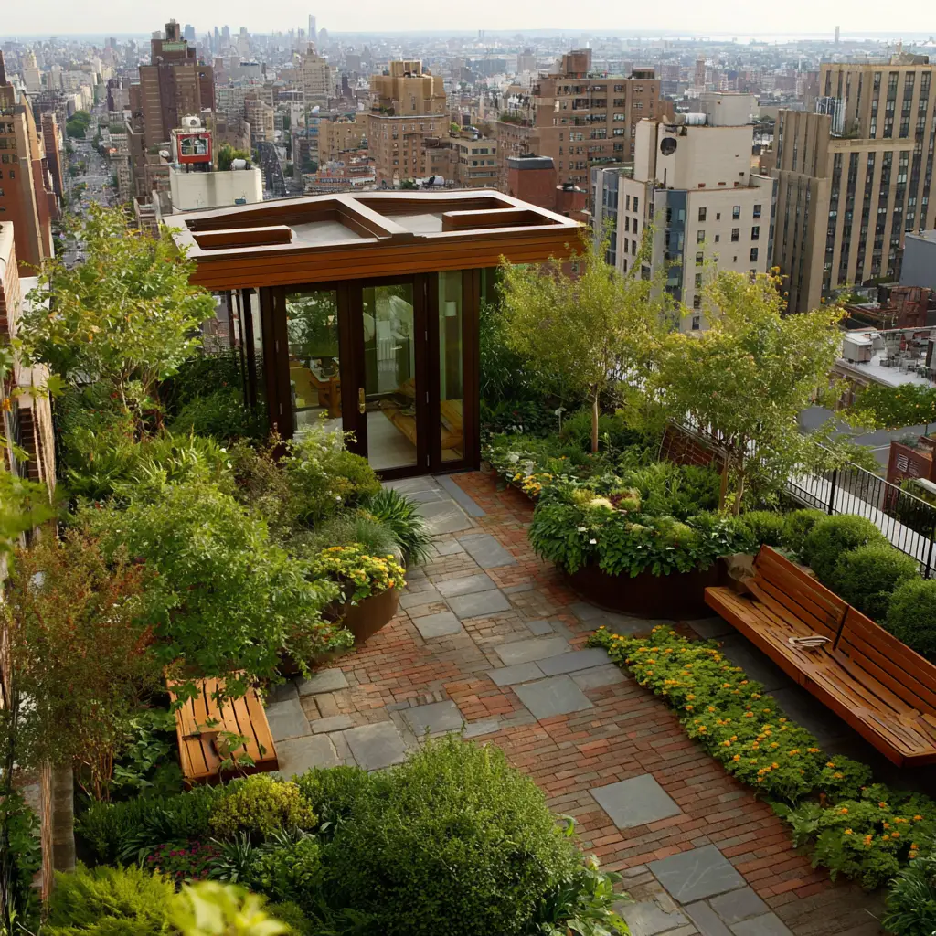 Rooftop Garden Escape