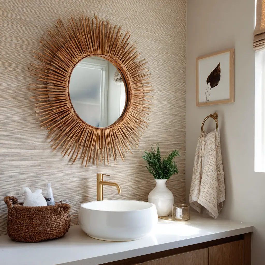 Round Statement Mirrors