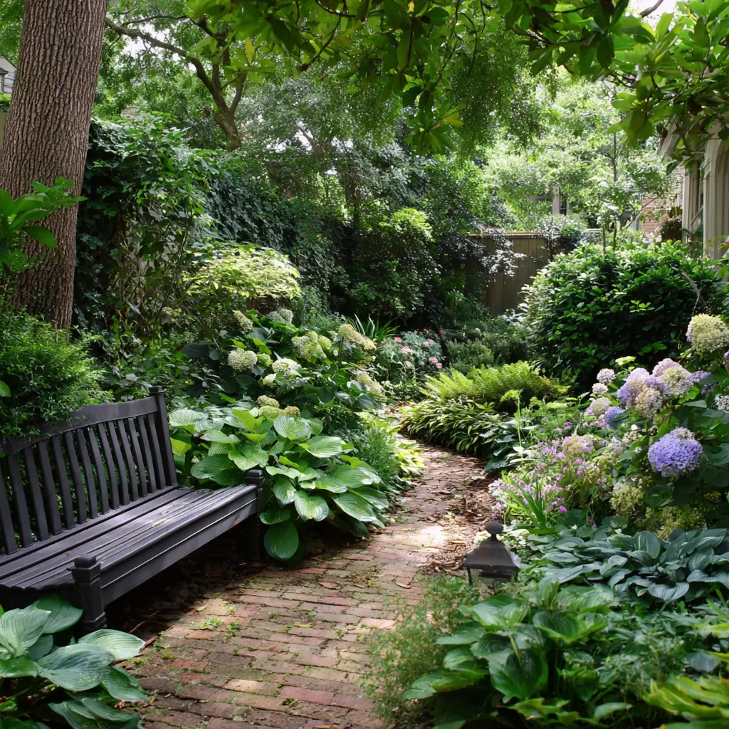 Shade Garden Sanctuary