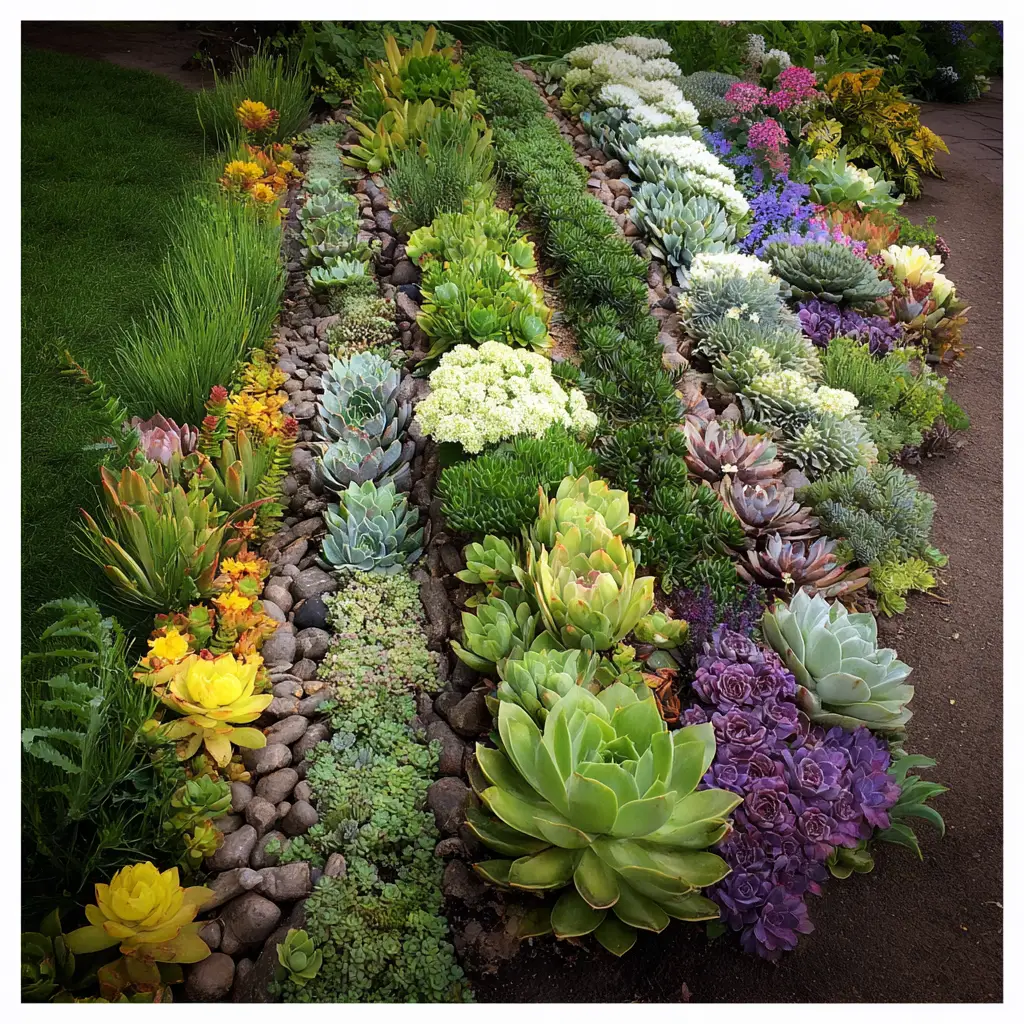 Succulent Rows