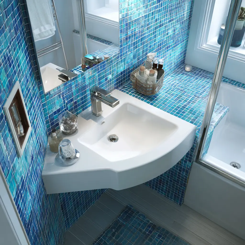 Try a Corner Sink