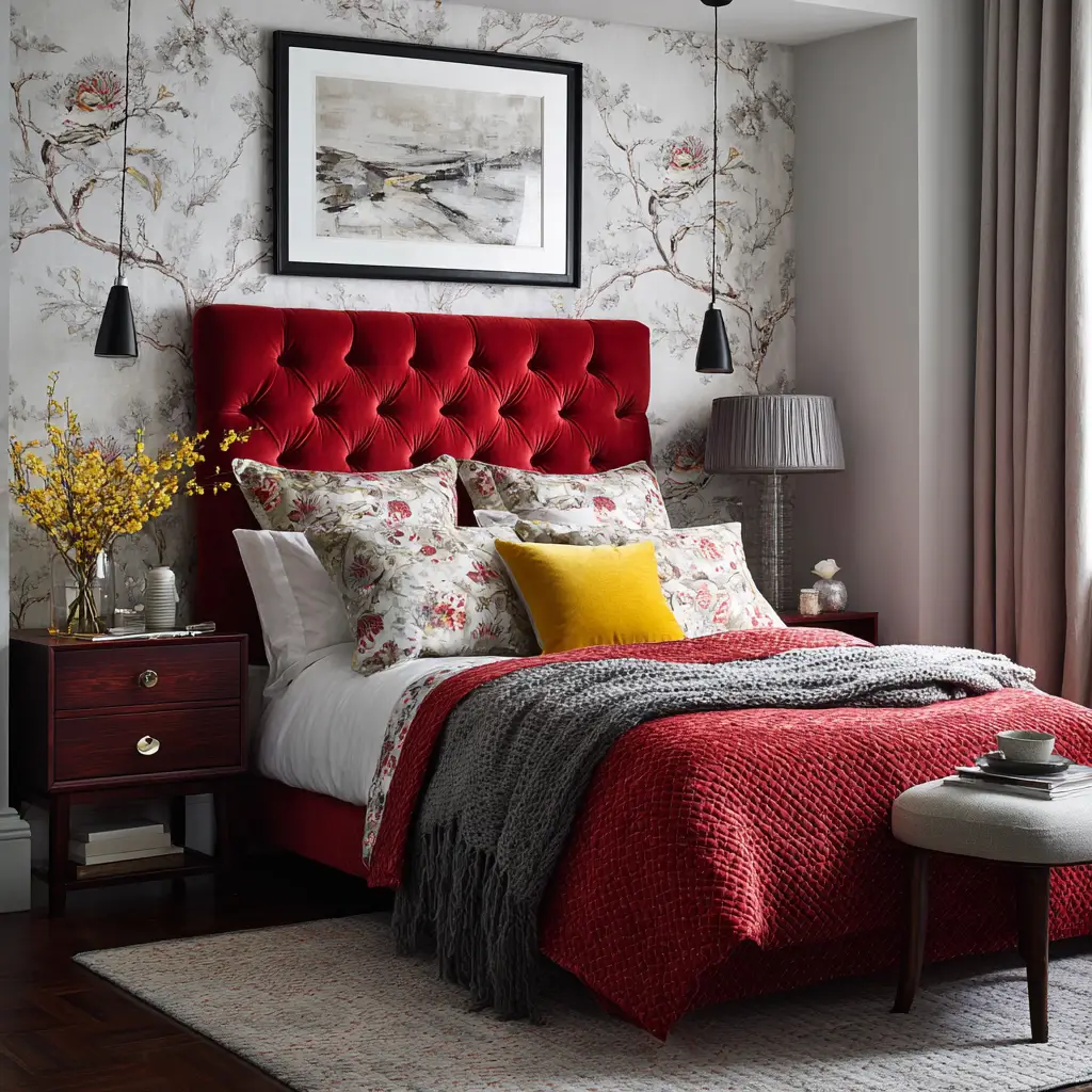 Try a Statement Headboard